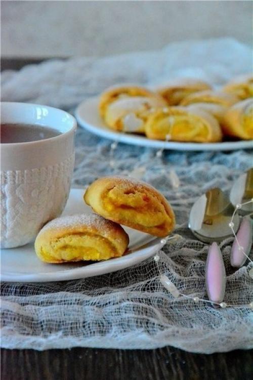 Печенье с апельсиновой начинкой. 01 Печенье с апельсиновой начинкой. 01