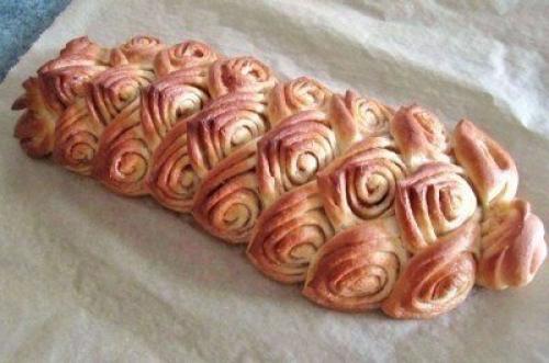 Рулет - плетёнка.  Ингредиенты: