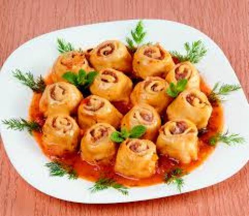 Ленивые пельмени - розочки, которые не надо лепить два часа.