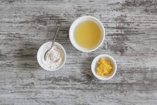 Лимонные пирожные с сырной глазурью. 01