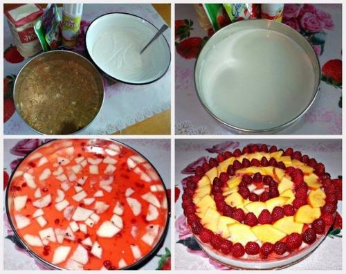 Творожный чизкейк.   Ингредиенты: 01