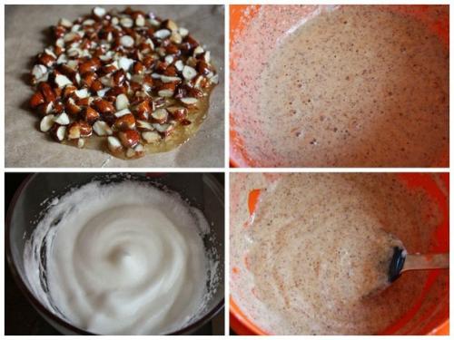 Торт Нежность.  Ингредиенты для бисквита: 01