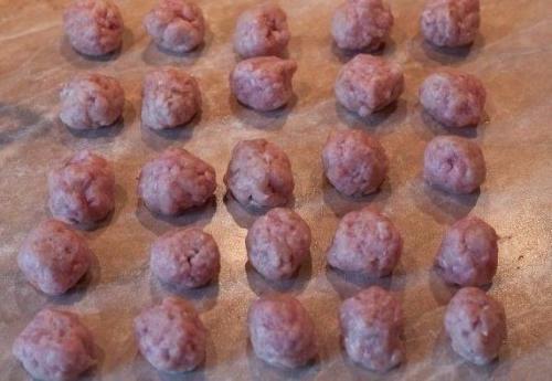 Сливочный суп с фрикадельками. 03