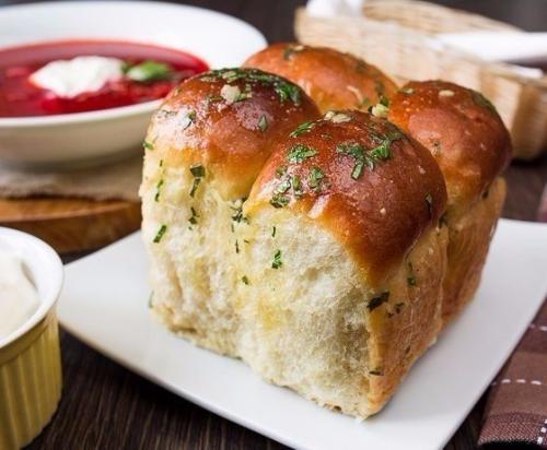 Пампушки к борщу за 20 минут. 04 Пампушки к борщу за 20 минут. 04