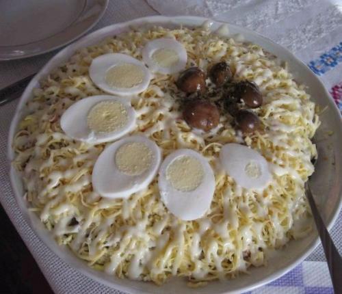 Любимые салаты к новогоднему столу: топ - 10 рецептов. 04