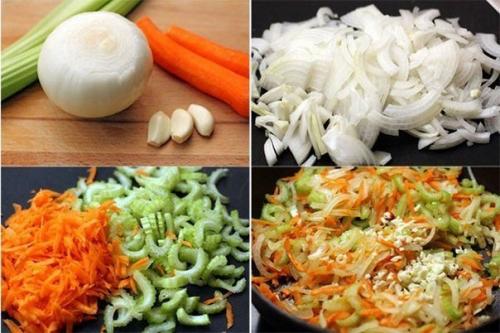 Спагетти болоньезе.  Даже в итальянских источниках существуют вариации соуса болоньезе, не говоря уж об общемировой практике. 01