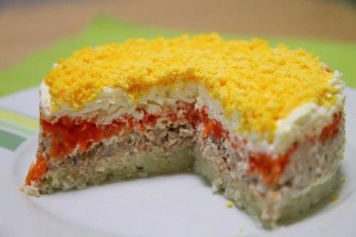 Любимые салаты к новогоднему столу: топ - 10 рецептов.