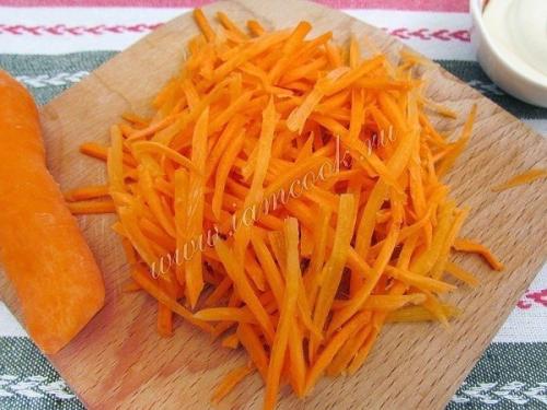 Салат из говяжьей печени. 04