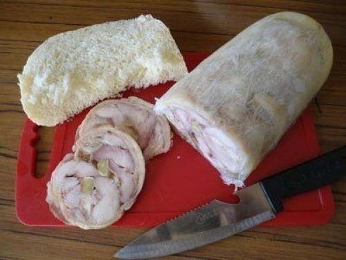 Домашняя куриная ветчина?