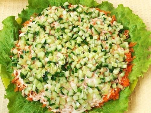 Салат Ромашковое Поле. 06