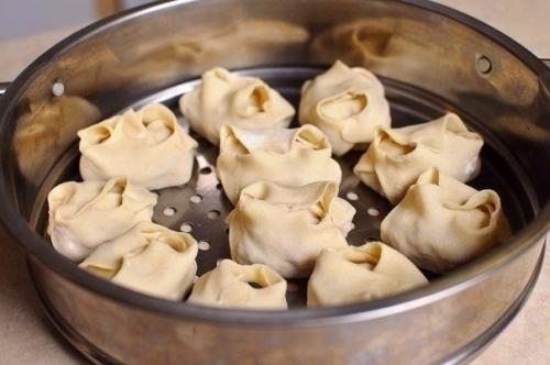 Манты.  Ингредиенты:   Для теста: 08