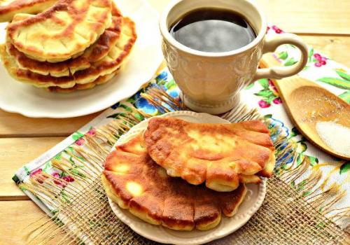 Сладкие булочки на сковороде. 06