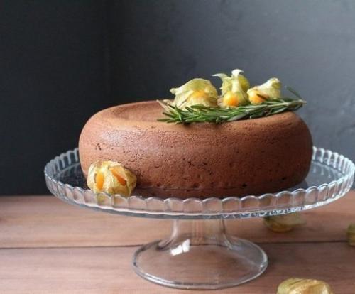 Шоколадный пирог с творожной начинкой в мультиварке. 01