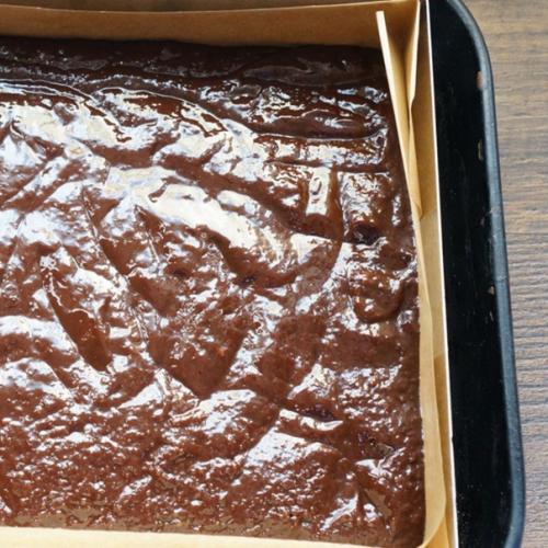 Очень шоколадный брауни. 04