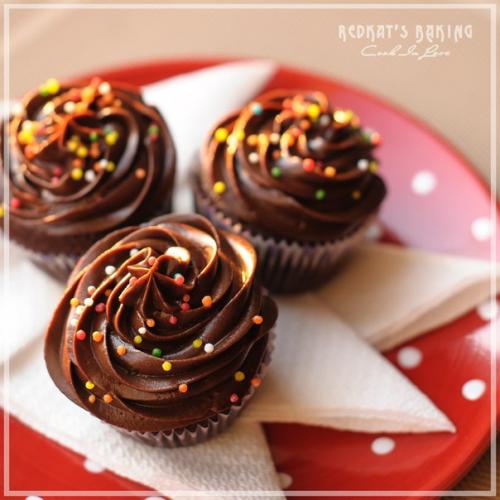 Кексы с шоколадным кремом. 02