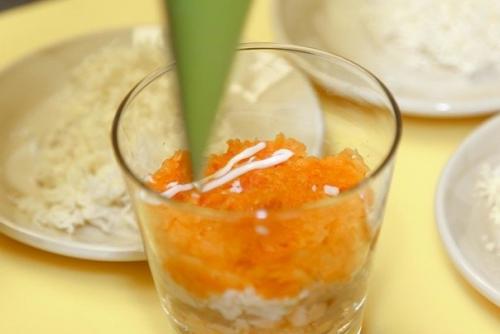 Новогодний салат Мимоза. 08