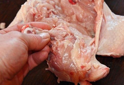 Новогодняя курочка без костей, фаршированная по-тоскански. 02