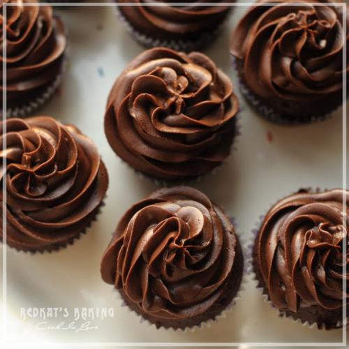 Кексы с шоколадным кремом. 01