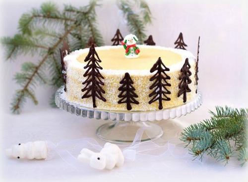 Торт Нежный Наполеон.