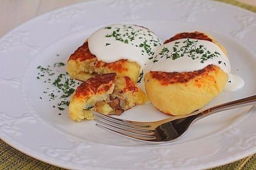 Картофельные зразы с грибами. Картофельные зразы с грибами.