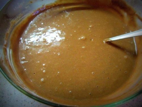 Шоколадные блины.  Ингредиенты: 04