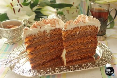 Медовик в мультиварке: все гениальное просто!