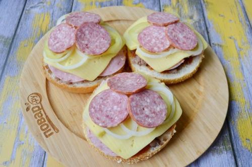 Субмарина в фольге.  Ингредиенты: 04