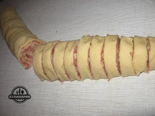 Шанежки с мясом. 03