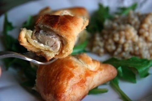 Хрустящая румяная корочка с нежной курочкой внутри! Хрустящая румяная корочка с нежной курочкой внутри!