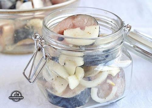 Скумбрия маринованная.  Вам потребуется: 02