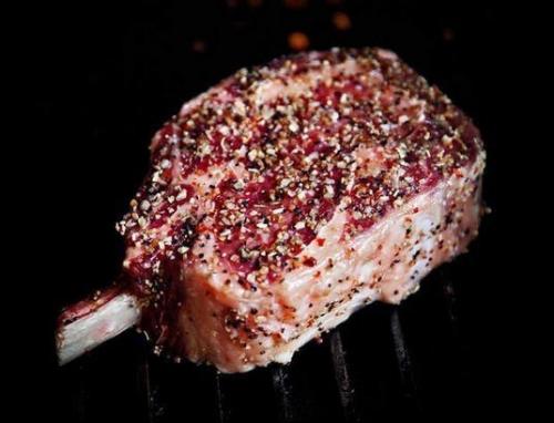 Стейк по - кобвойски в соусе терияки. 02