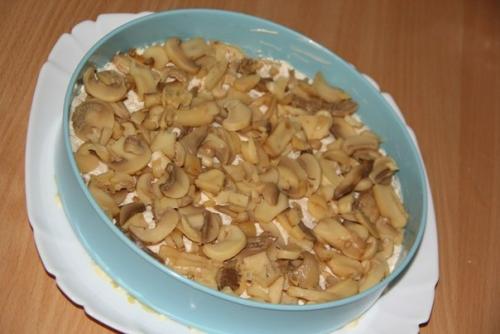 Салат Фантазия с курицей. 04