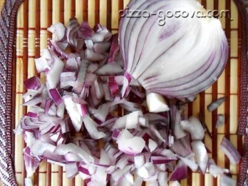 Паста с грибами и ветчиной. 02