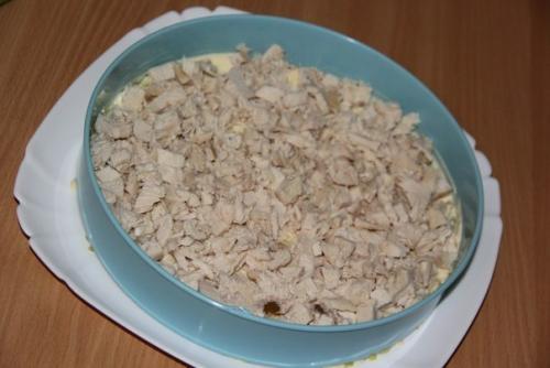 Салат Фантазия с курицей. 03