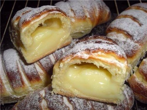 Булочки Крем - де - Паризьен. Булочки Крем - де - Паризьен.