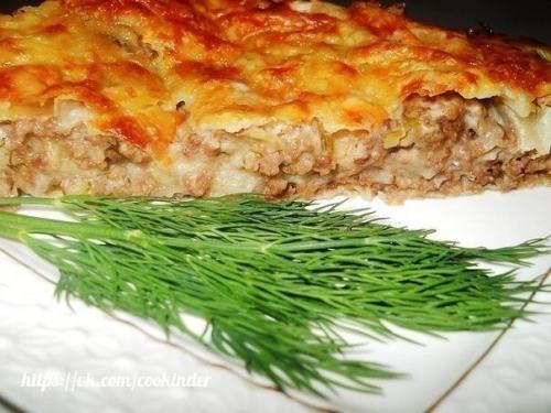 Самая простая ленивая лазанья.