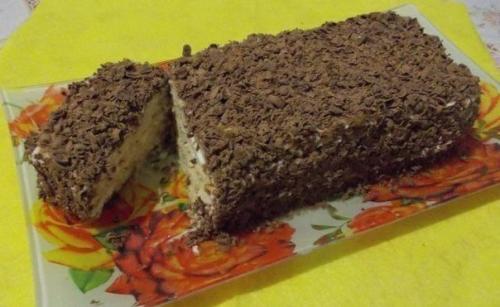 Творожный тортик с печеньем? 05