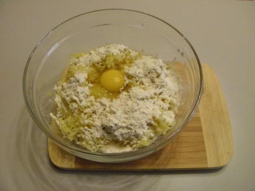 Зразы картофельные с грибами. 03