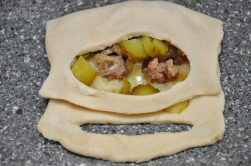 Лодочки из слоёного теста? 03