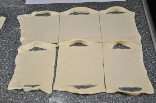 Лодочки из слоёного теста? 01