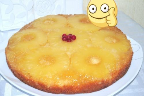 Пирог с ананасом.