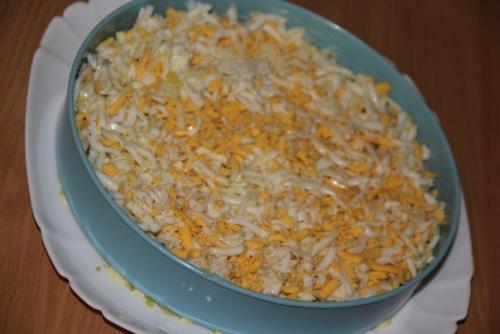 Салат Фантазия с курицей. 05