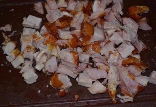 Салат с курицей, овощами и кунжутом. 01 Салат с курицей, овощами и кунжутом. 01