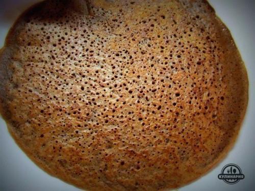 Шоколадные блины.  Ингредиенты: 05