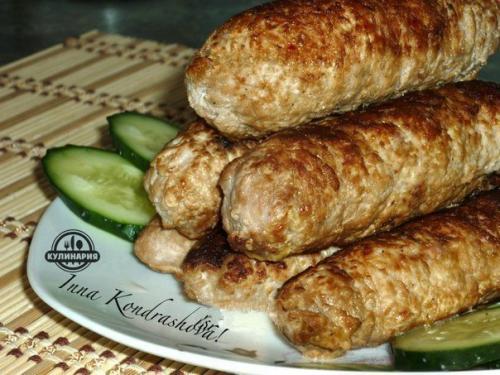 Мясные рулетики.  Ингредиенты: 08