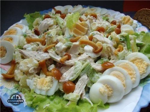 Салат Сосновый Сбор.