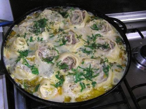 Очень ленивые пельмени. 05