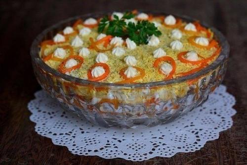 Салат Бунито.  Ингредиенты: