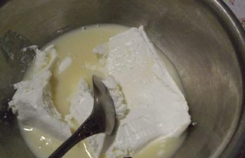 Творожный тортик с печеньем? 01