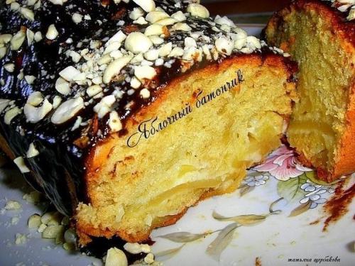 Яблочный батончик. 3 яйца охлажд.